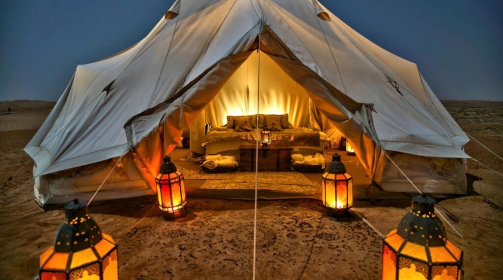 luxury desert camps in merzouga