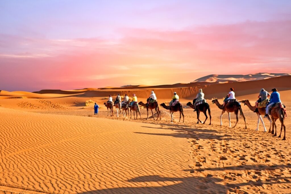 Fes to Marrakech Sahara itinerary