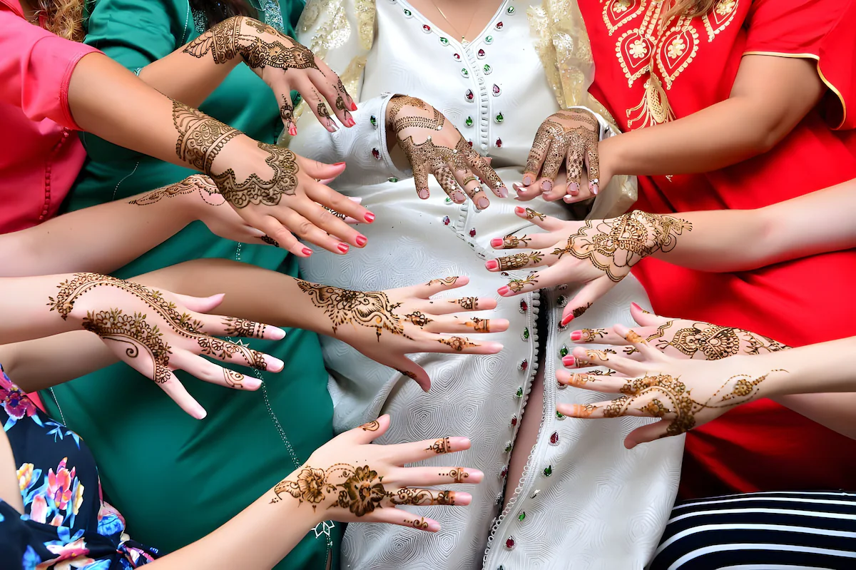 Henna Tattoo in Morocco